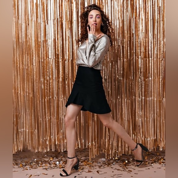 Black Low Chunk Sandal Heels - Brand New in Box - Picture 4 of 8